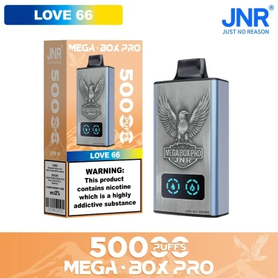 JNR Mega Box Pro 50K Luv 66 | 50000 Puffs Disposable Vape
